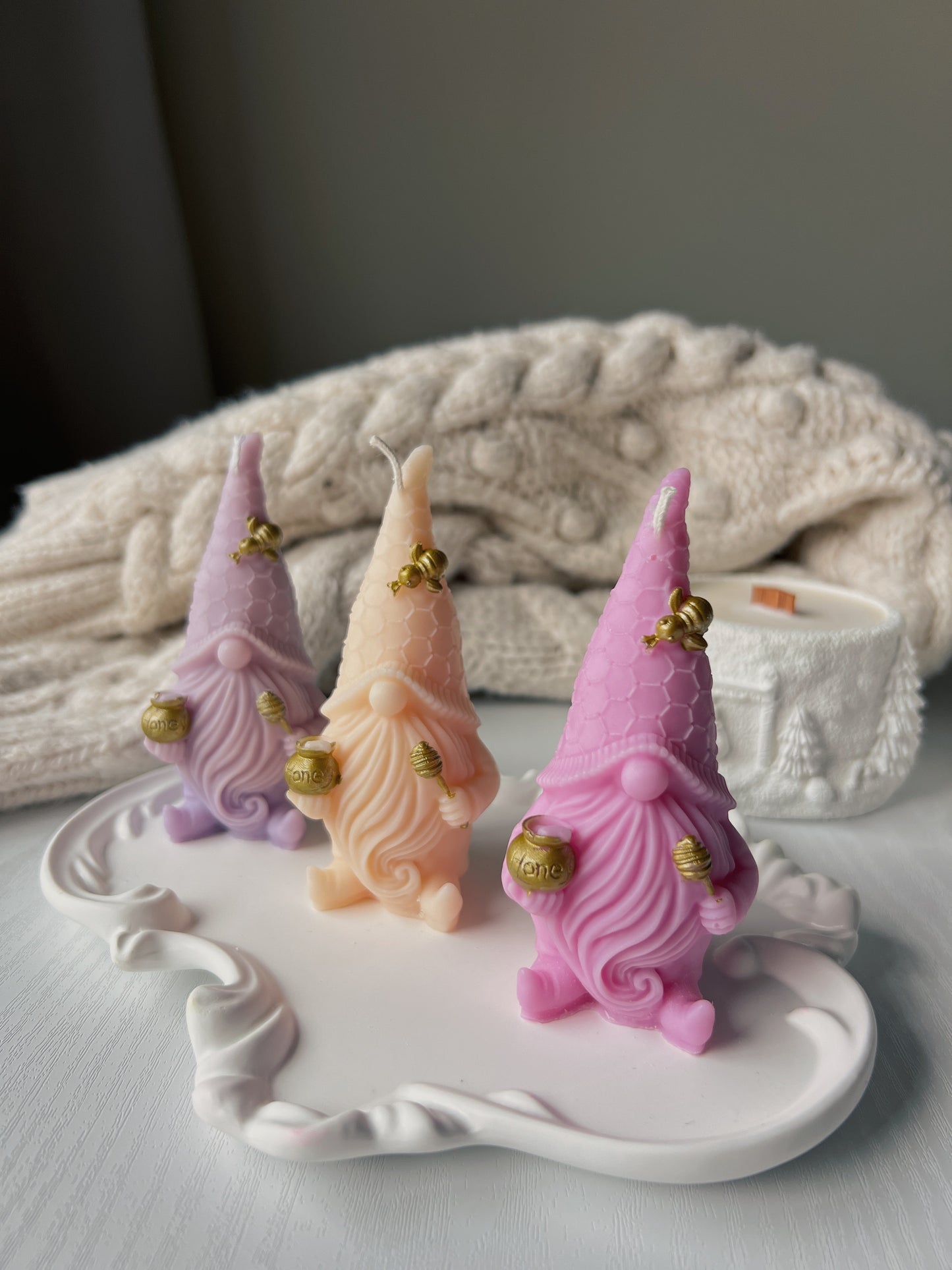 Honey Dwarf Candle - Valencia