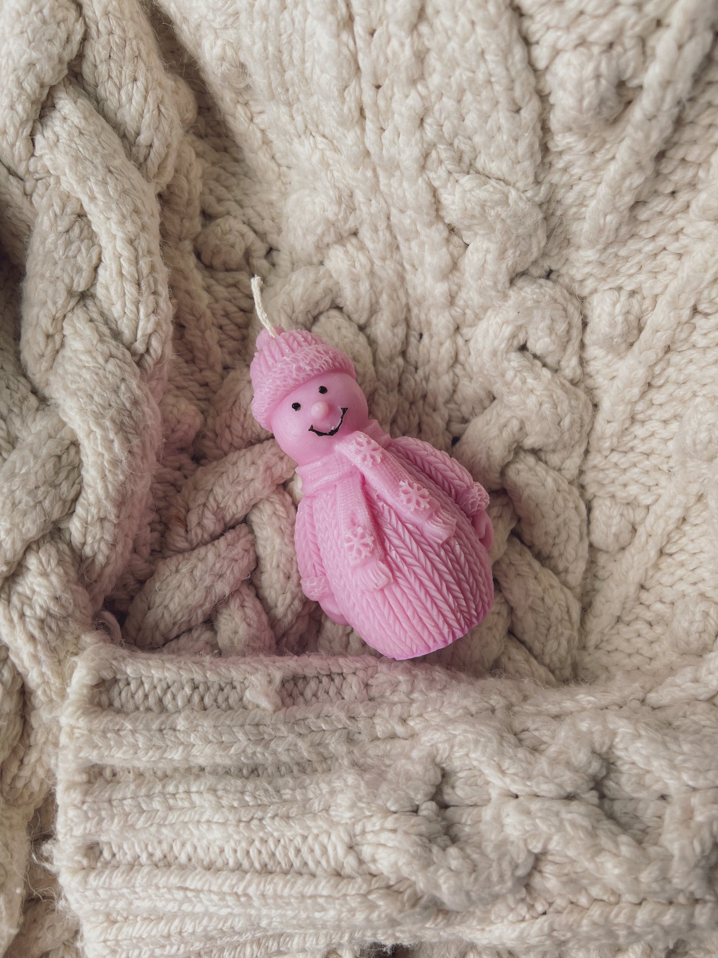 Snowman Candle - Valencia