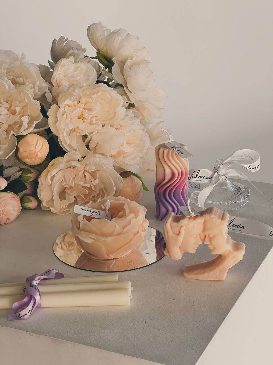 Soulmate Pillar Candle - Valencia