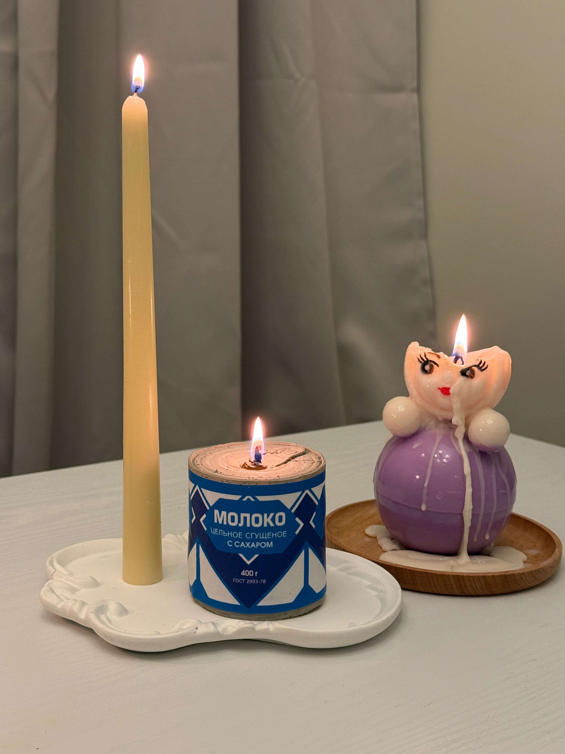 USSR Condensed Milk Candle - Valencia