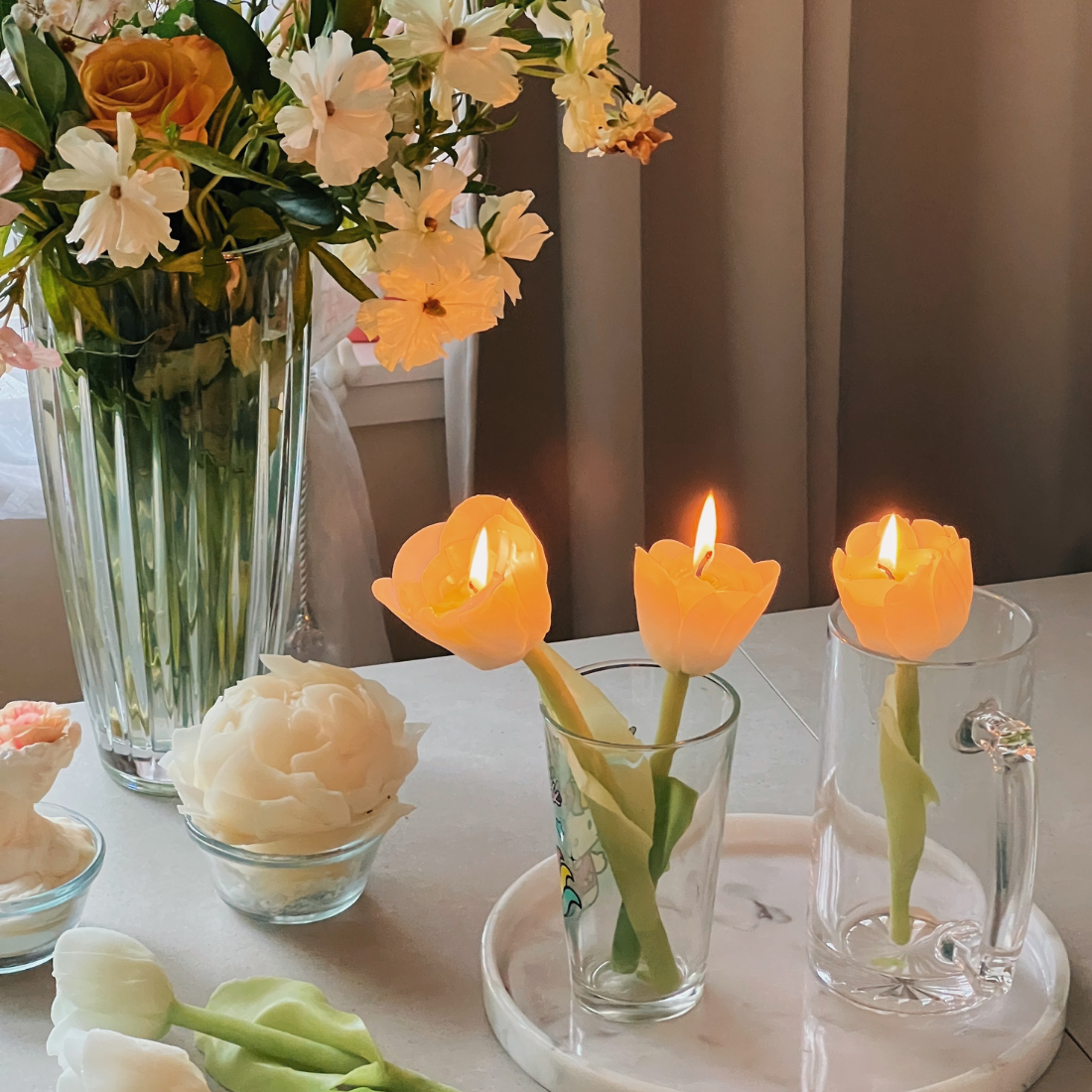 Flower Candle Course: From Beginner to Artisan in 4 Weeks